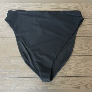 Good American Black Bikini Bottom